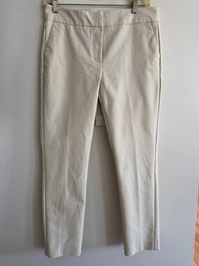 Mango Straight Leg Pants in Cream